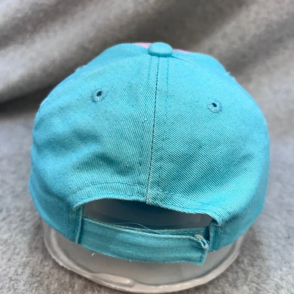 Elsa Disney Frozen Kids Blue Disney Baseball Cap Hat Glitter Snowflakes OSFM
